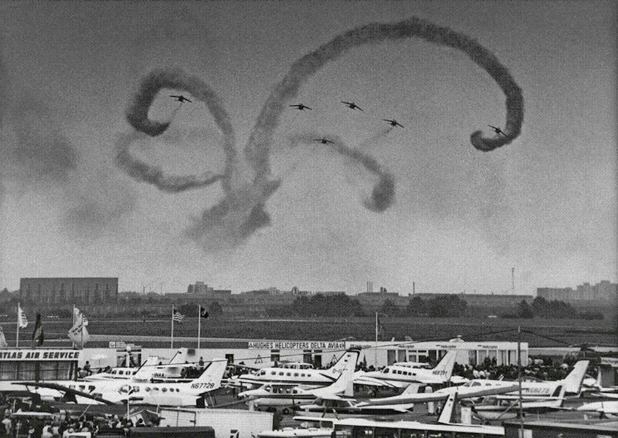 Historical photo of ILA 1980: AWACS premiere