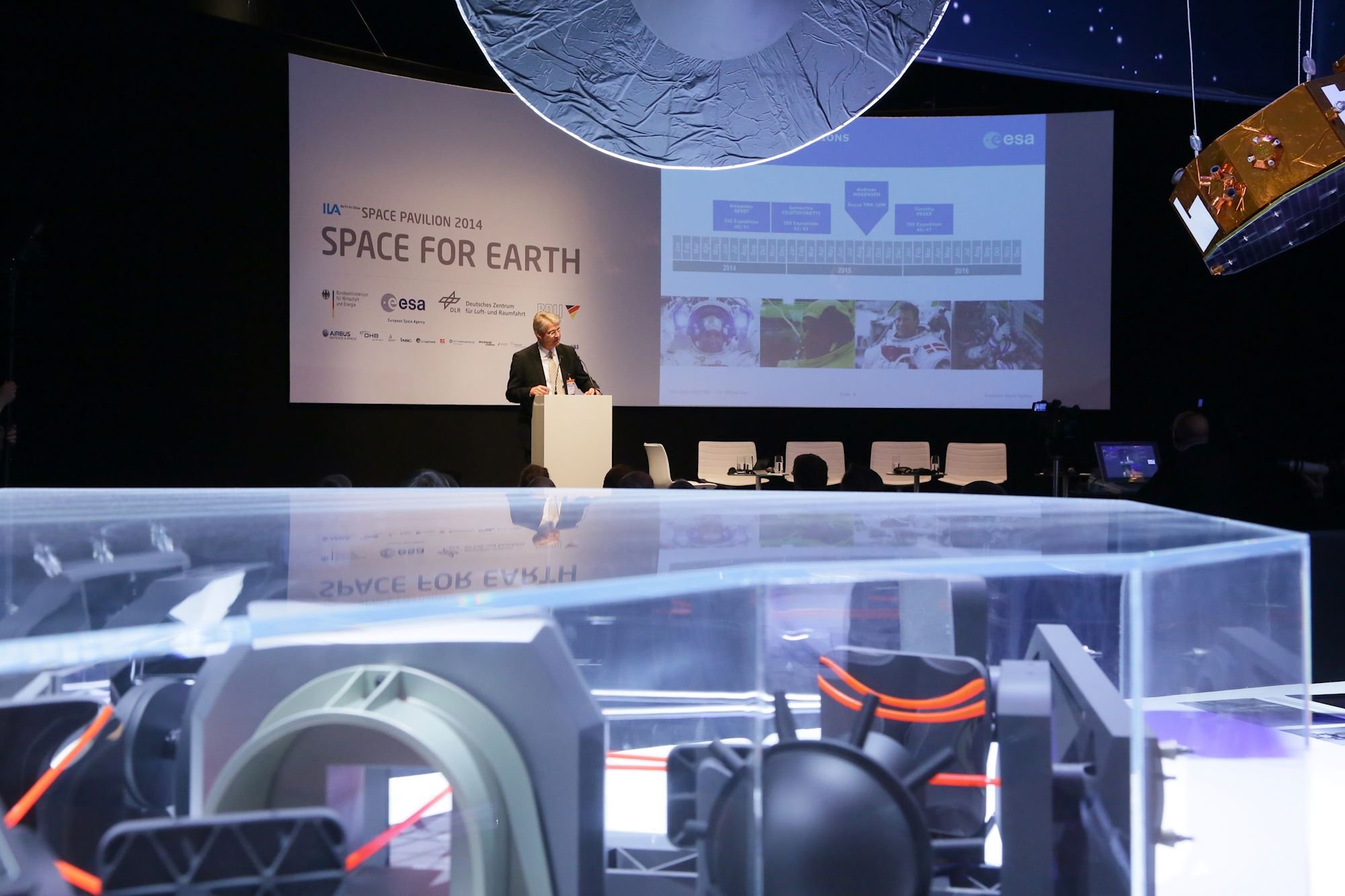 Historical photo of ILA 2014: The Space Pavilion
